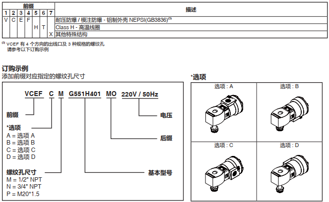 ASCO防爆電磁閥VCEF