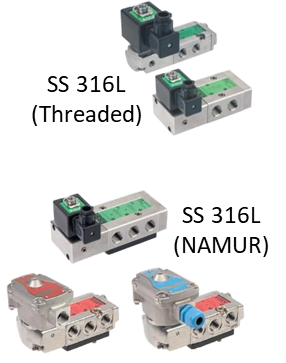 ASCO-551/553系列先導式滑閥1/4至1/2（5/2 5/3系列）